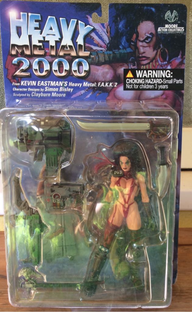 Heavy Metal 2000 - Moore Action Collectibles (Heavy Metal Fakk 2) action figure collectible [Barcode 661470000053] - Main Image 1