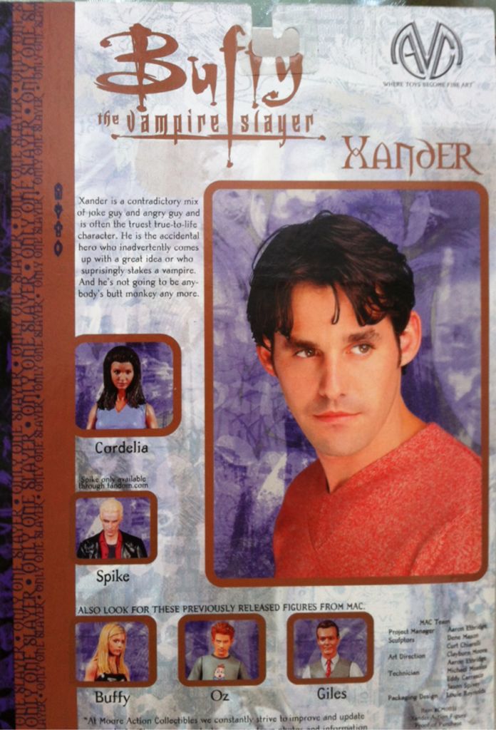 Xander - Moore Action Collectables (Buffy) (Buffy The Vampire Slayer) action figure collectible [Barcode 661470000312] - Main Image 2