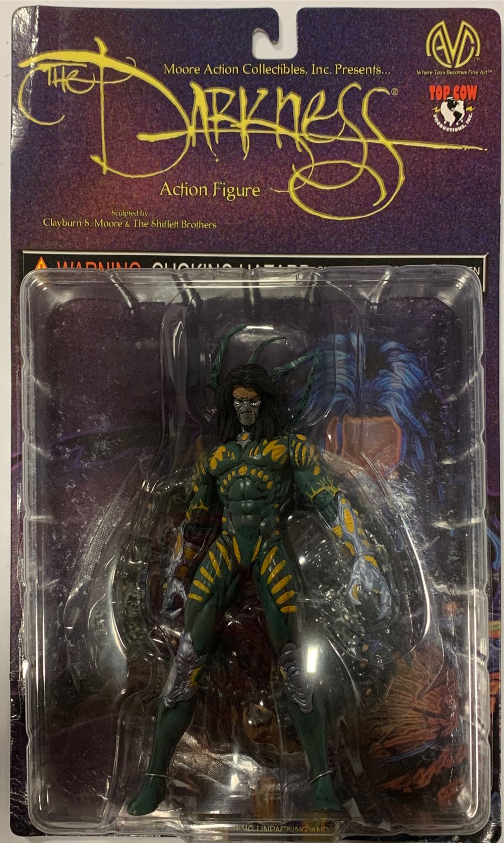 The Darkness: Darkness - Moore Action Collectibles (Moore Action Collectibles: 6”) action figure collectible [Barcode 661470000336] - Main Image 3