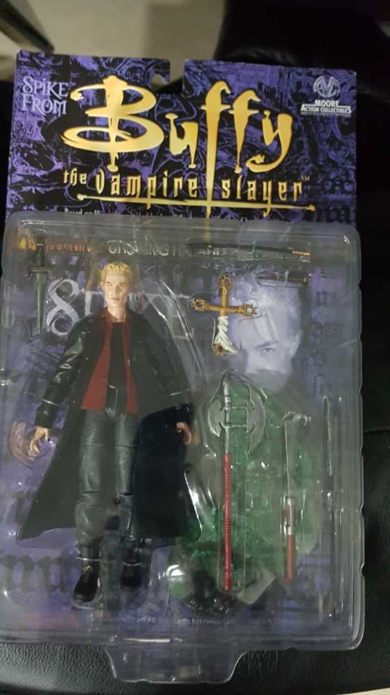 Spike - Buffy The Vampire Slayer - Moore Action Collectables (Buffy) (Buffy The Vampire Slayer) action figure collectible [Barcode 661470000466] - Main Image 4