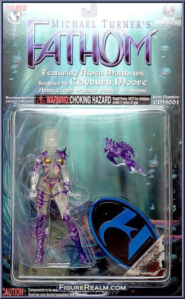 Fathom - Moore Action Collectibles (Moore Action Collectibles: 6”) action figure collectible [Barcode 661470090016] - Main Image 2