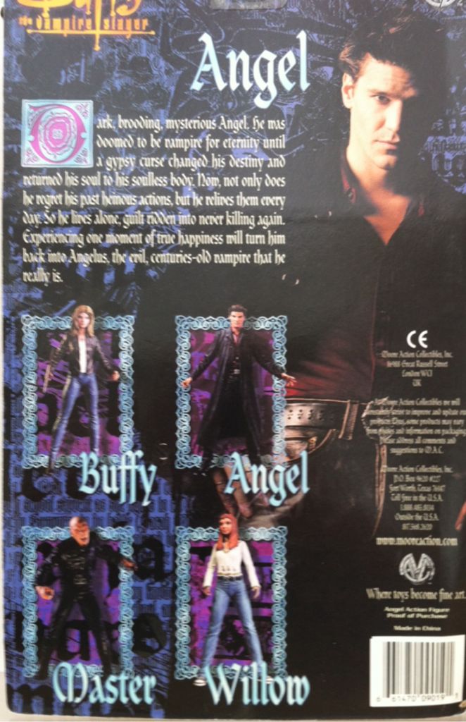 Angel (Vampire) - Moore Action Collectables (Buffy) (Buffy The Vampire Slayer) action figure collectible [Barcode 661470090191] - Main Image 2