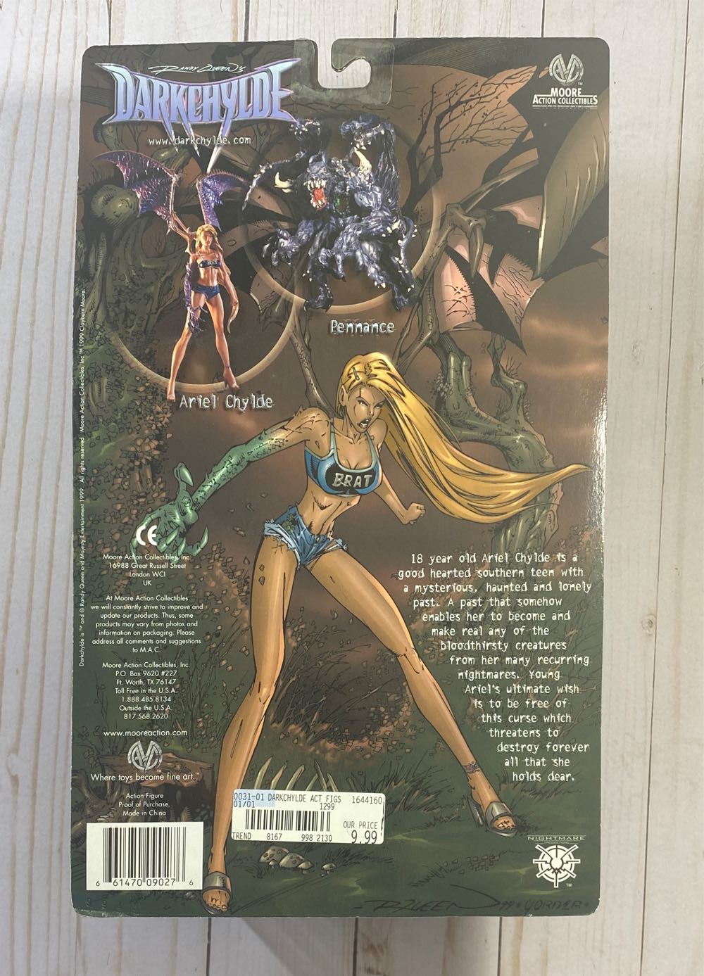 Darkchylde - Ariel - Moore Action Collectibles (Darkchyle) action figure collectible [Barcode 661470090276] - Main Image 2