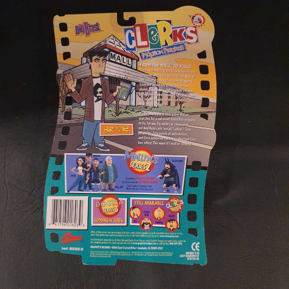 Brodie - Graphitti Designs (Clerks Inaction figures: Mallrats) action figure collectible [Barcode 661796018039] - Main Image 2
