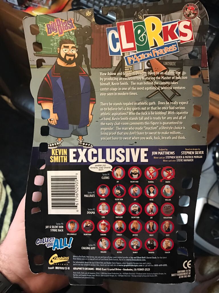 Kevin Smith - Graphitti Designs (View Askew) action figure collectible [Barcode 661796029059] - Main Image 2