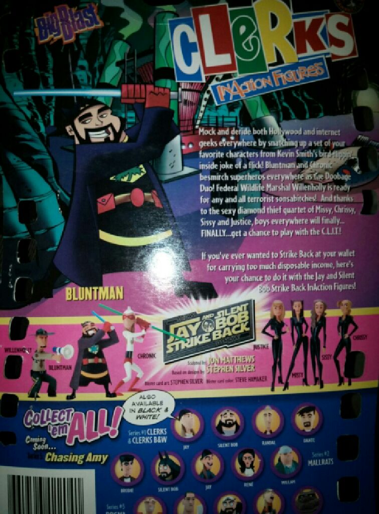 Chronic - Graphitti Designs (Clerks Inaction figures: Jay And Bob Strike Back) action figure collectible [Barcode 661796422041] - Main Image 2