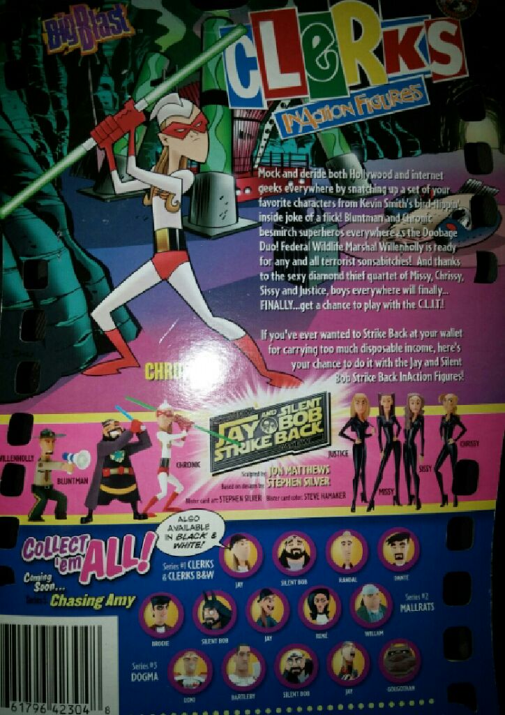 Chrissy - Graphitti Designs (Clerks Inaction figures: Jay And Bob Strike Back) action figure collectible [Barcode 661796423048] - Main Image 2