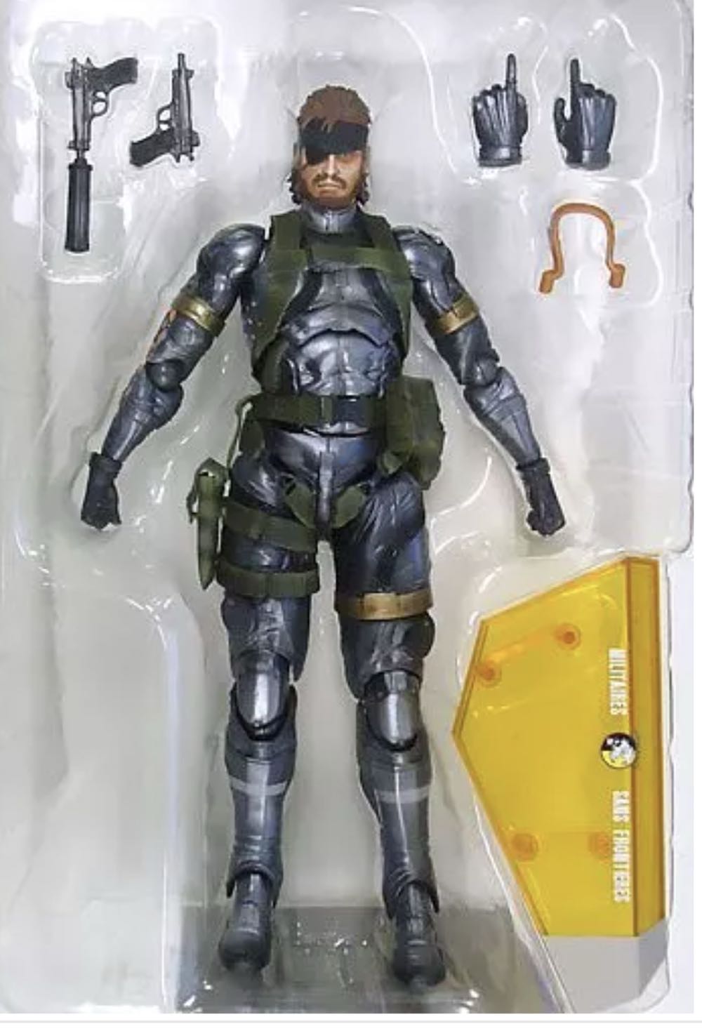 Metal Gear Solid Square Enix Peace Walker Snake Sneaking Suit Version Zero - Play Arts Kai (Metal Gear Solid Peace Walker) action figure collectible [Barcode 662248809717] - Main Image 3