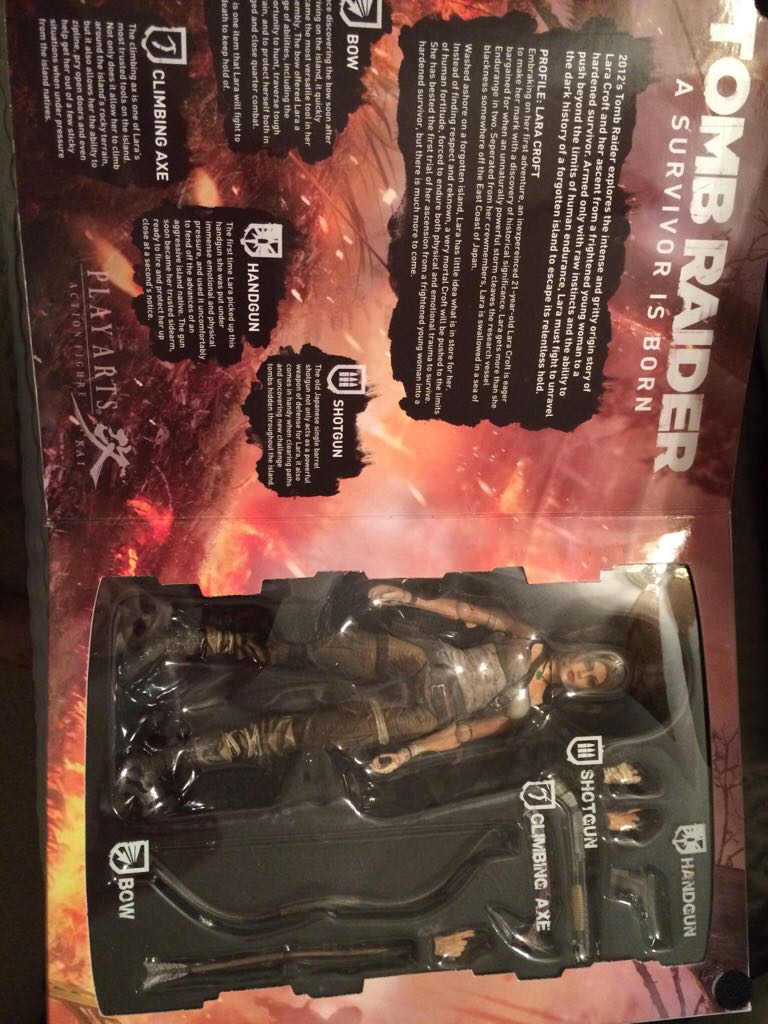 Tomb Raider Action Figure - Play Arts Kai (Tomb Raider) action figure collectible [Barcode 662248811789] - Main Image 2