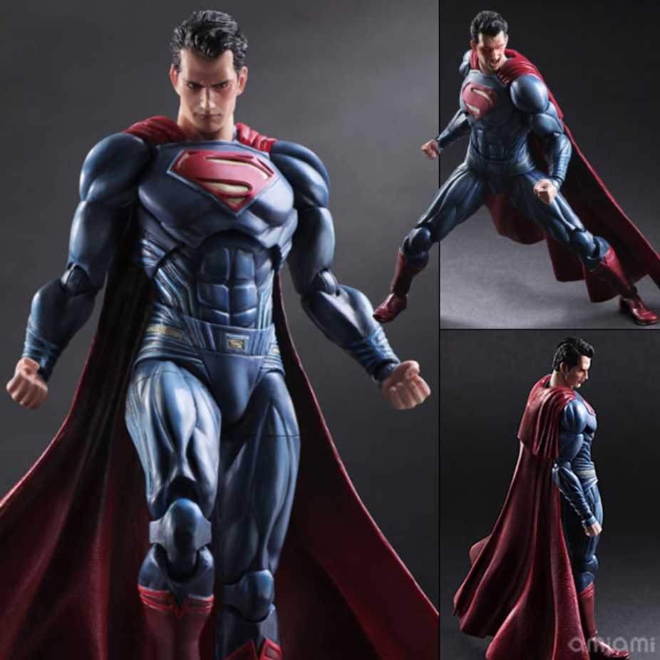 Playarts Kai Man Of Steel Superman - Square Enix (Play Arts Kai) action figure collectible [Barcode 662248812403] - Main Image 4