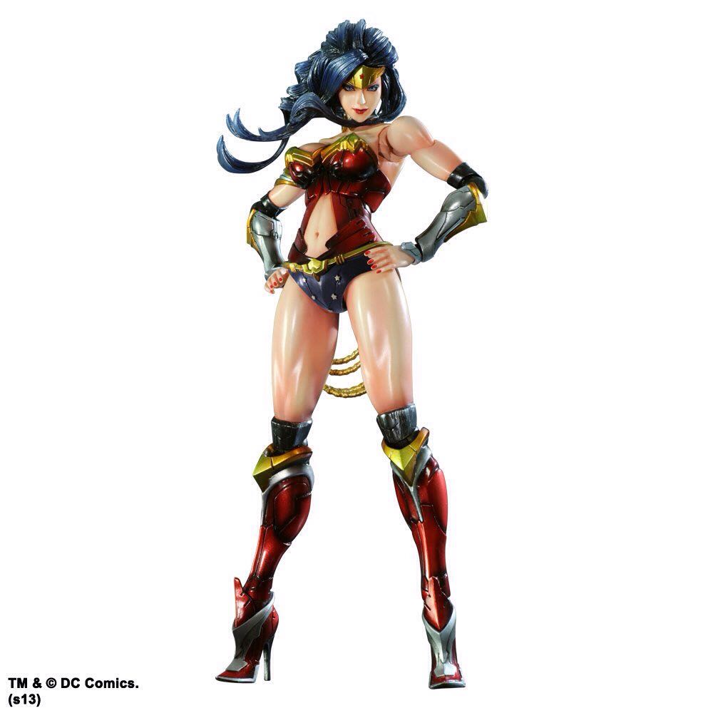 Play Arts Kai - Wonder Woman variant Action Figure - Square Enix (DC Comics Variant Play Arts Kai) action figure collectible [Barcode 662248813332] - Main Image 1