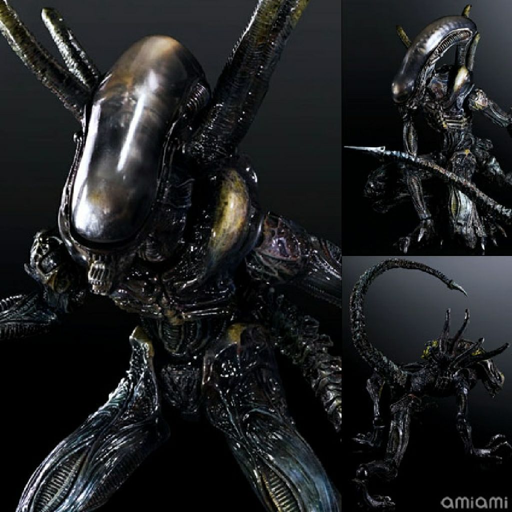 Aliens Colonial Marines No. 2 Spitter - Play Arts Kai (Syfy Horror) action figure collectible [Barcode 662248814285] - Main Image 2