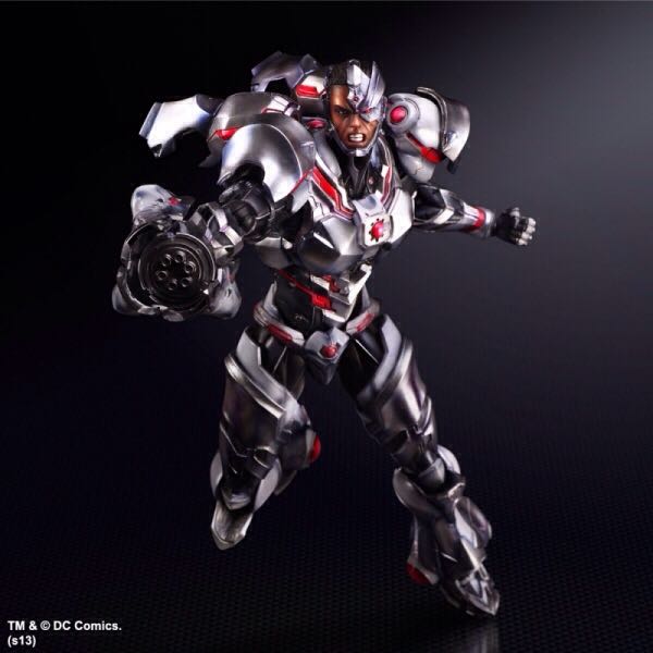 Play Arts Kai Action Figure Variant Cyborg  action figure collectible [Barcode 662248814575] - Main Image 2