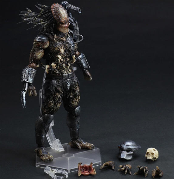 AvP Requiem: Predator 10” Figure by Play Arts Kai - Play Arts Kai (Sc-fi, Horror) action figure collectible [Barcode 662248815732] - Main Image 4