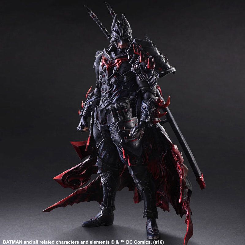 Square Enix Dc Comics Variant Play Arts Kai: Batman Timeless Bushido Action Figure - Square Enix (Batman: Timeless Series) action figure collectible [Barcode 662248815909] - Main Image 2