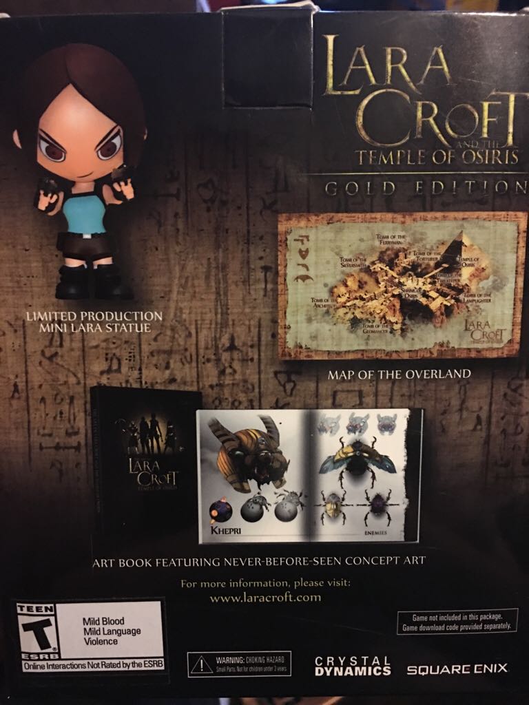 Lara Croft And The Temple Of Osiris  - Square Enix (Square Enix) action figure collectible [Barcode 662248914855] - Main Image 2