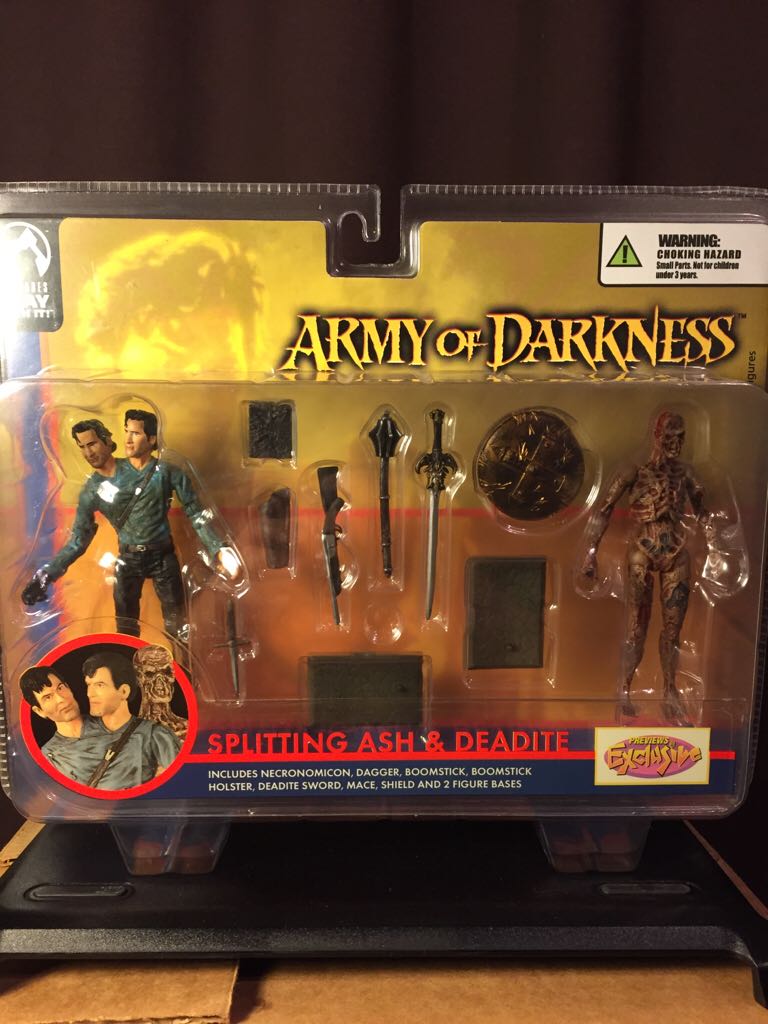 Splitting Ash & Deadite - Palisades Toys (Army Of Darkness) action figure collectible [Barcode 666620112341] - Main Image 1