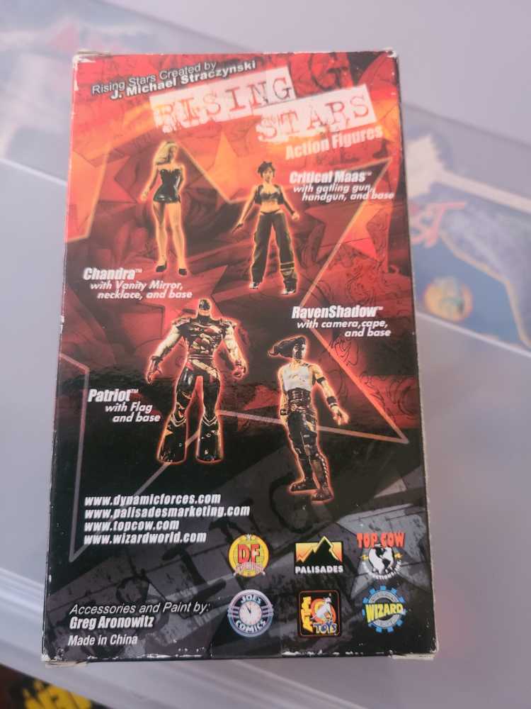 ToyFare Exclusive Rising Stars Action Figures: Patriot Unmasked - Palisades (ToyFare Exclusive) action figure collectible [Barcode 666620120377] - Main Image 2