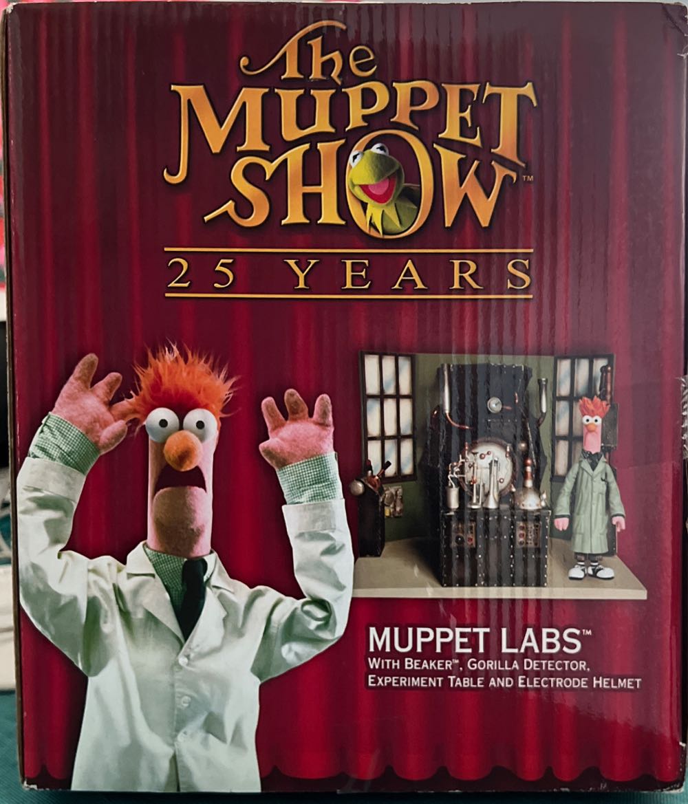 Muppet Labs with Beaker - Palisades (The Muppets) action figure collectible [Barcode 666620140016] - Main Image 2