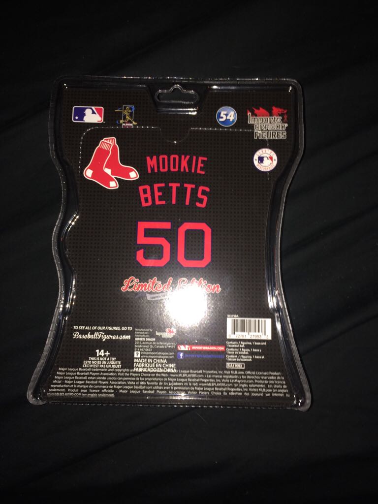 Mookie Betts - Imports Dragon Figures (Mlb) action figure collectible [Barcode 672781279533] - Main Image 2