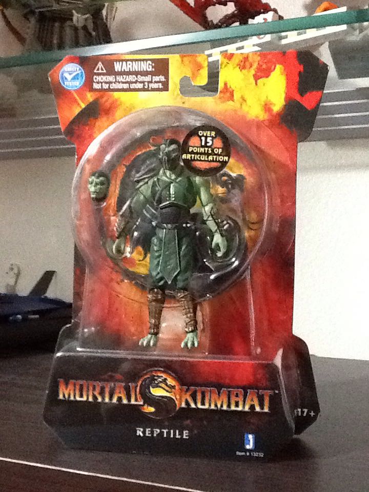 Reptile 3.75 - Jazzwares (Mortal Kombat) action figure collectible [Barcode 681326132325] - Main Image 2