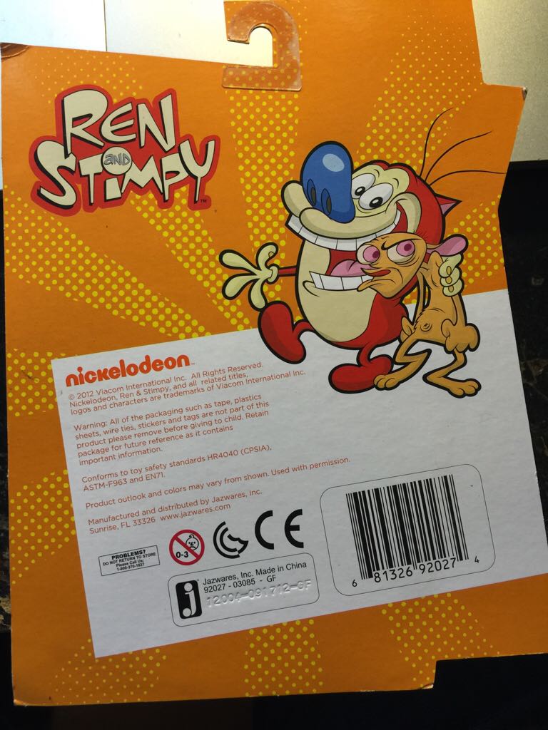 Stimpy From Ren & Stimpy   action figure collectible [Barcode 681326920274] - Main Image 2