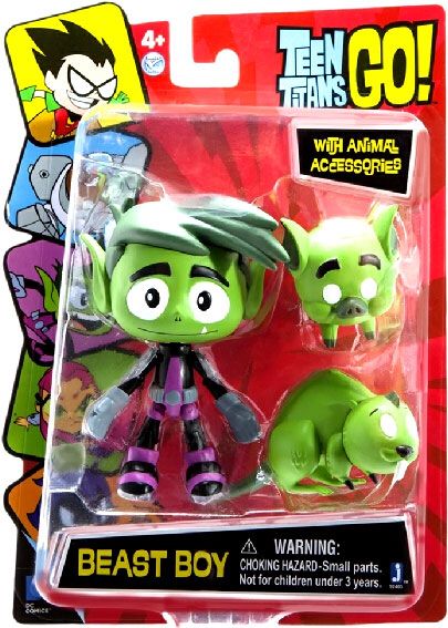 Beast Boy - Jazwares Inc. (Teen Titans Go!) action figure collectible [Barcode 681326924036] - Main Image 2