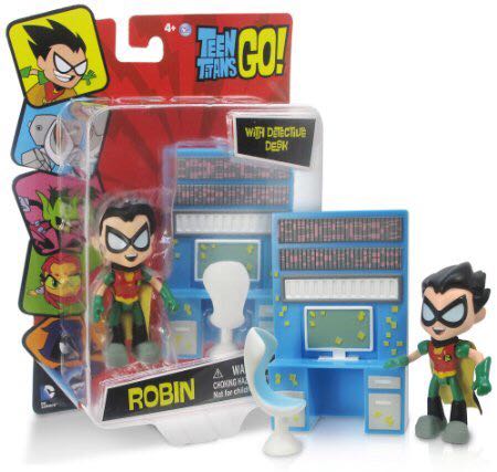 Teen Titans Go! Robin 2.75 inch - Jazwares LLC action figure collectible [Barcode 681326924364] - Main Image 2