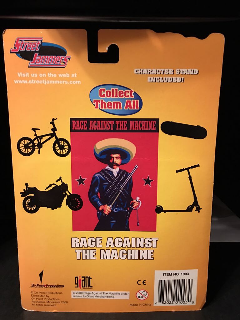 Street Jammers- Rage Against The Machine  action figure collectible [Barcode 682022010030] - Main Image 2