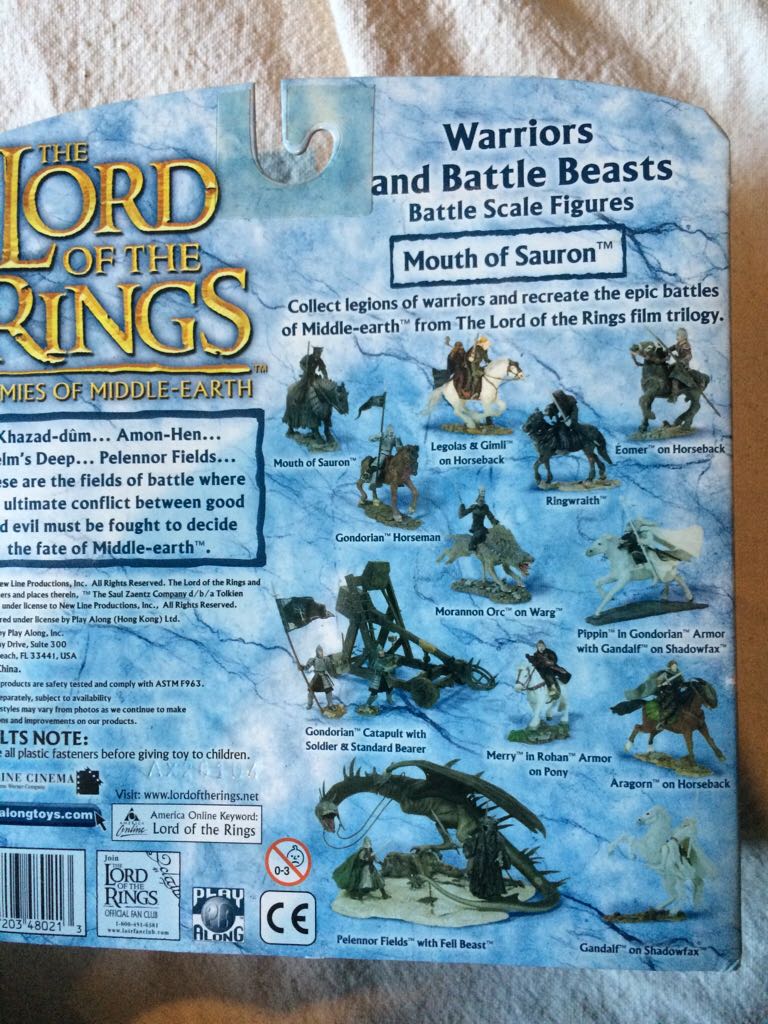 Mouth Of Sauron  (Lord Of The Rings) action figure collectible [Barcode 687203480213] - Main Image 2