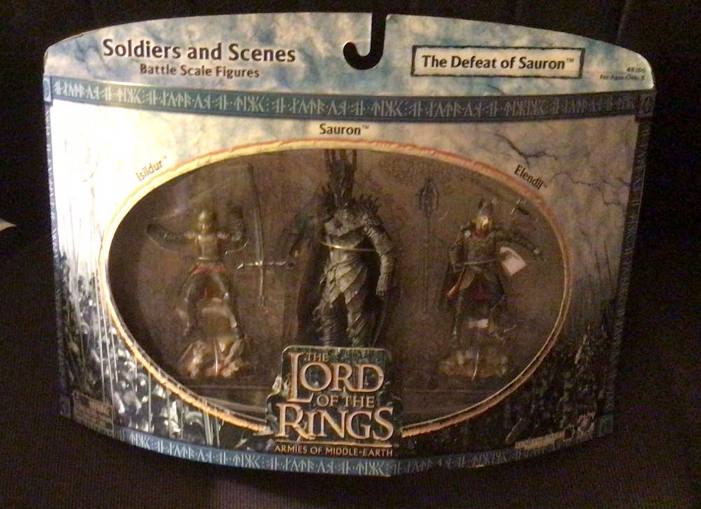 Lord Of The Rings - The Defeat Of Sauron - Toy Biz (Fellowship Of The Ring) (Lord Of The Rings) action figure collectible [Barcode 687203481098] - Main Image 3