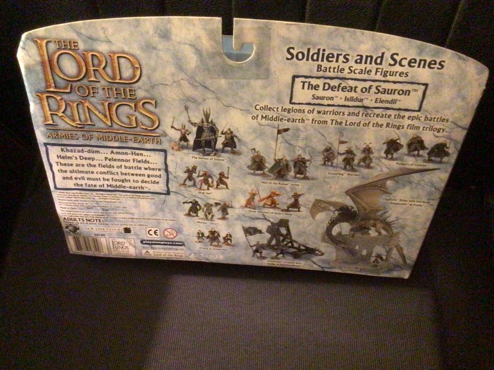 Lord Of The Rings - The Defeat Of Sauron - Toy Biz (Fellowship Of The Ring) (Lord Of The Rings) action figure collectible [Barcode 687203481098] - Main Image 4