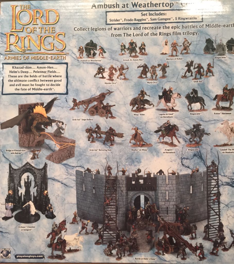 LOTR Ambush At Weathertop Collection - Play Along  Toys (Armies Of The Middle Earth) action figure collectible [Barcode 687203485102] - Main Image 2