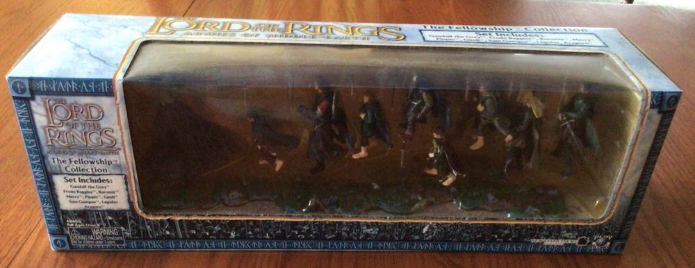 Lord of the Rings The Fellowship Collection - New Line Productios (Lord of the Rings : Fellowship of the Ring) action figure collectible [Barcode 687203486000] - Main Image 2