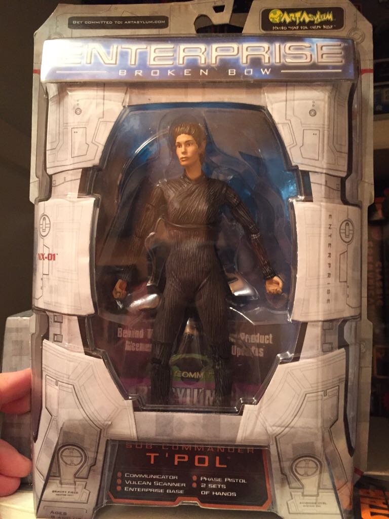 Sub Commander T’POL - Star Trek: Enterprise - Art Asylum (Star Trek Enterprise) action figure collectible [Barcode 687203852027] - Main Image 2