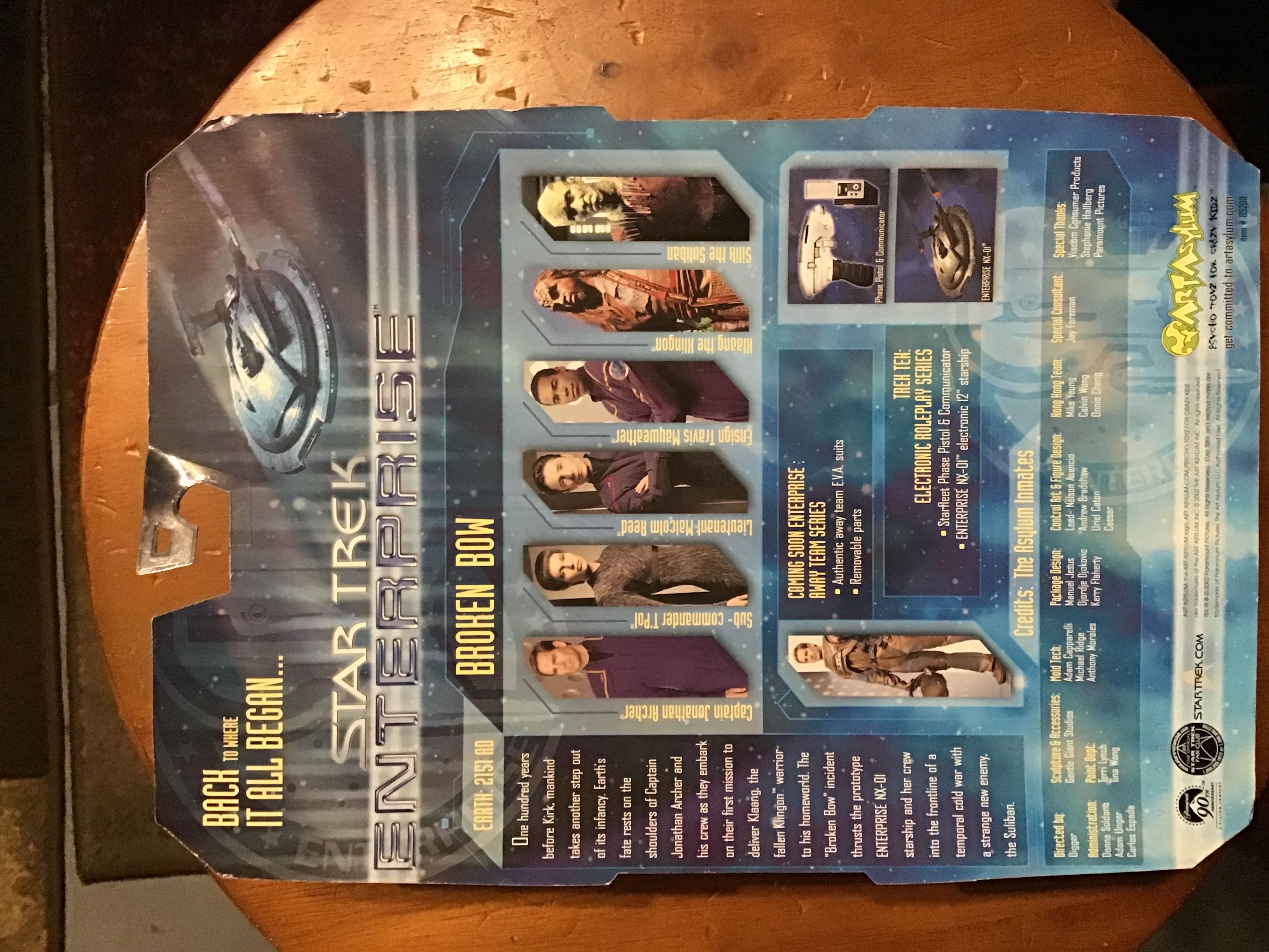 Sub Commander T’POL - Star Trek: Enterprise - Art Asylum (Star Trek Enterprise) action figure collectible [Barcode 687203852027] - Main Image 3