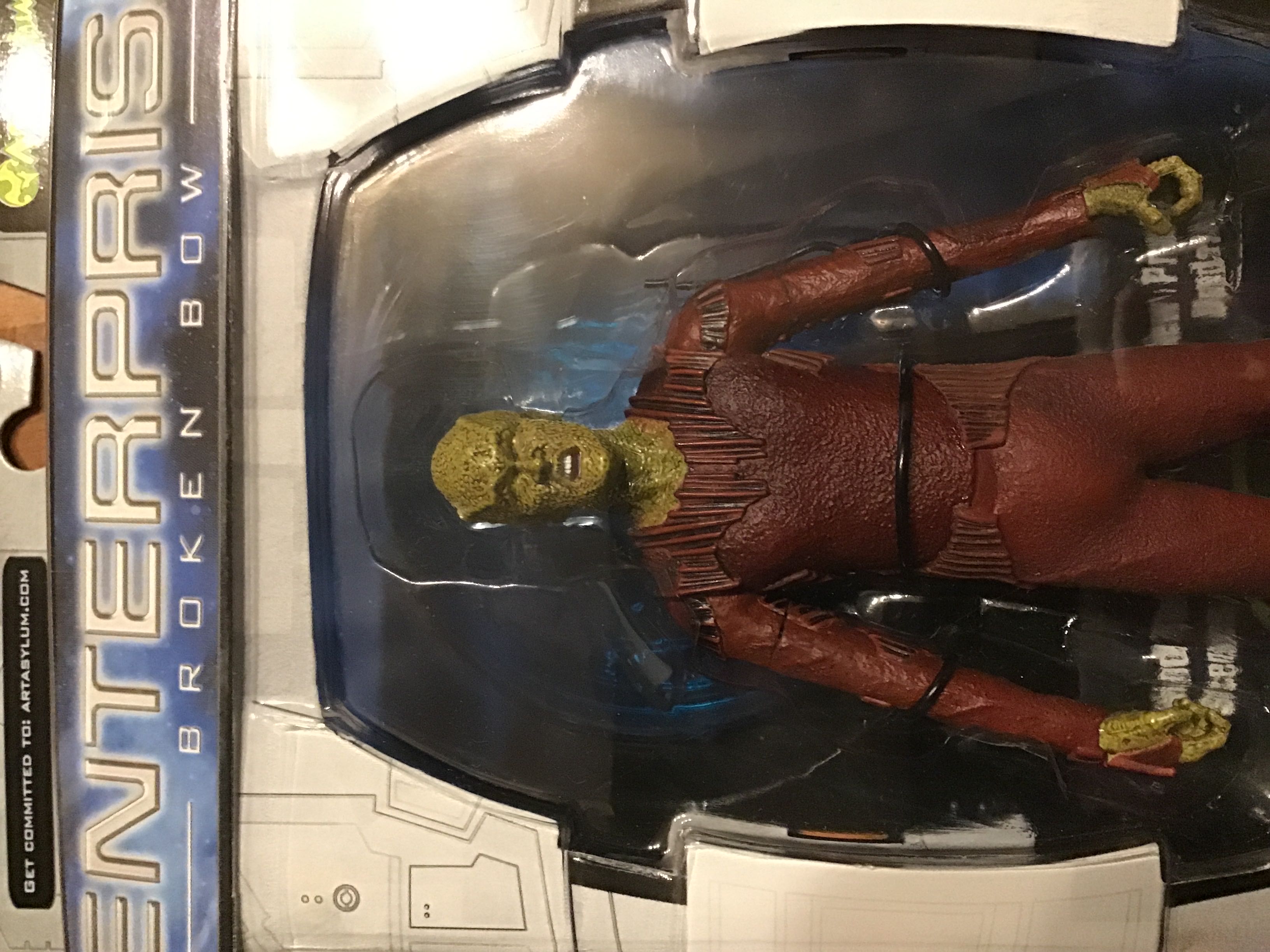 A-star Trek Enterprise Silik - The Suliban - Art Asylum (Star Trek: Enterprise) action figure collectible [Barcode 687203852058] - Main Image 2