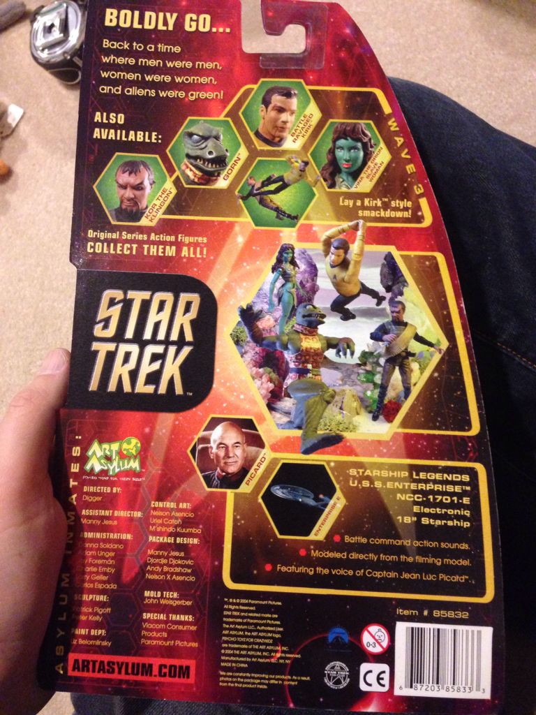 B - Gorn - Art Asylum (Star Trek DST) action figure collectible [Barcode 687203858333] - Main Image 2