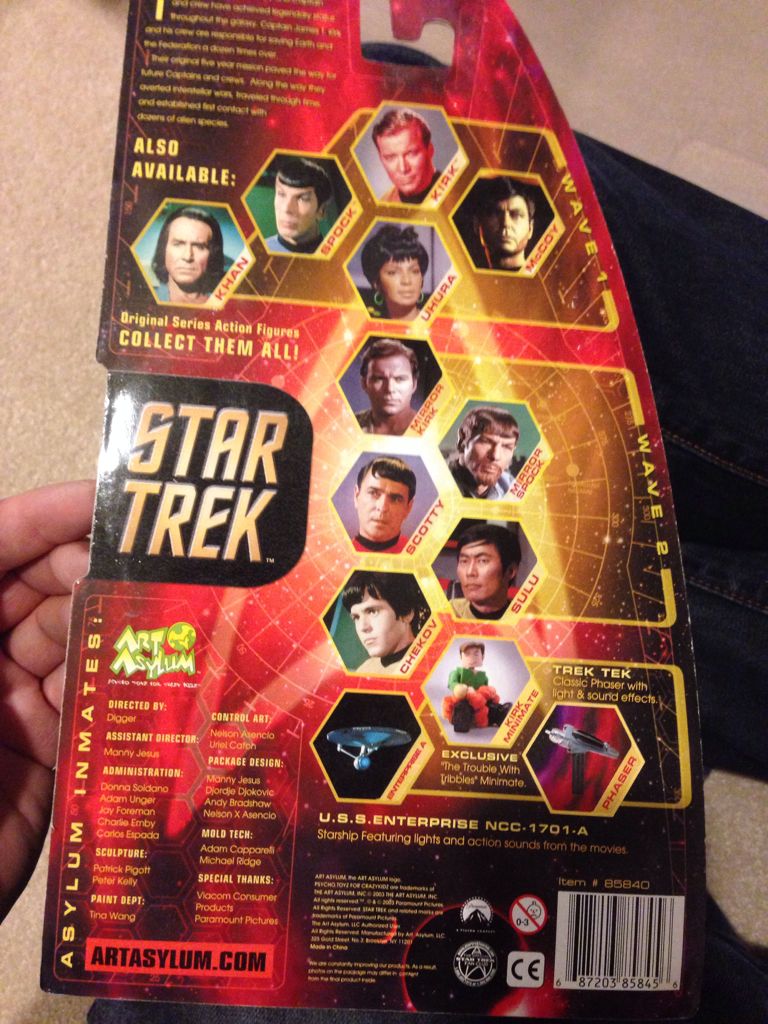 Chekov - Art Asylum (Classic Star Trek) action figure collectible [Barcode 687203858456] - Main Image 2