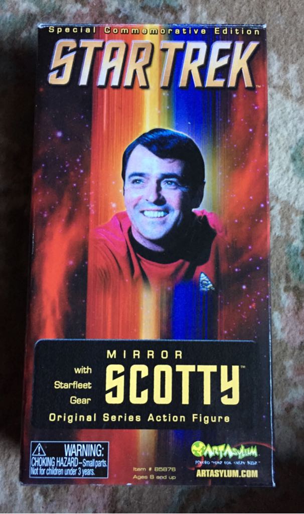 Mirror Montgomery “Scotty” Scott ST:TOS - Art Asylum (Star Trek) (Star Trek) action figure collectible [Barcode 687203858760] - Main Image 1