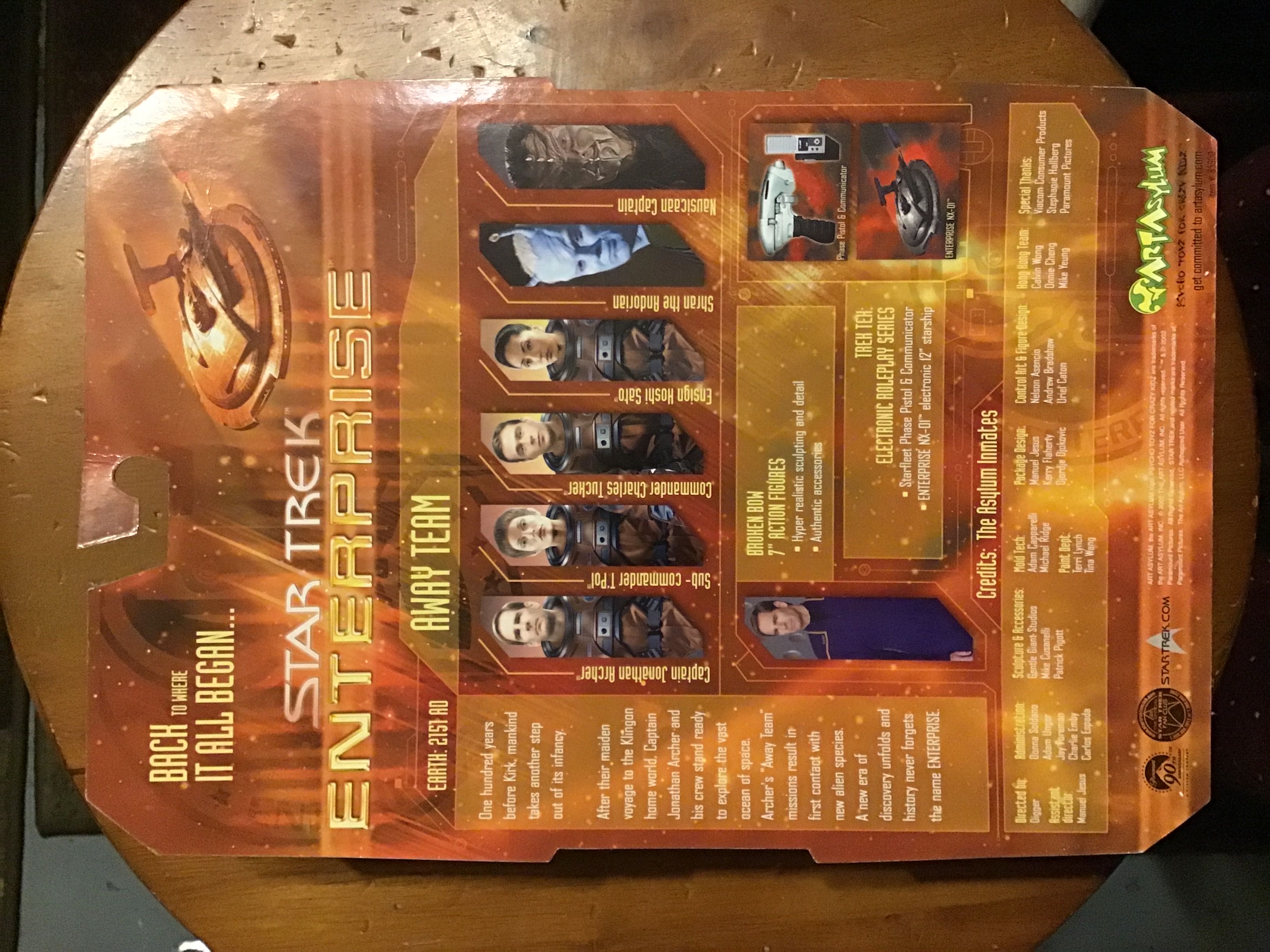 A-Sub-Commander T’POL - Art Asylum (Star Trek: Enterprise) action figure collectible [Barcode 687203859026] - Main Image 3