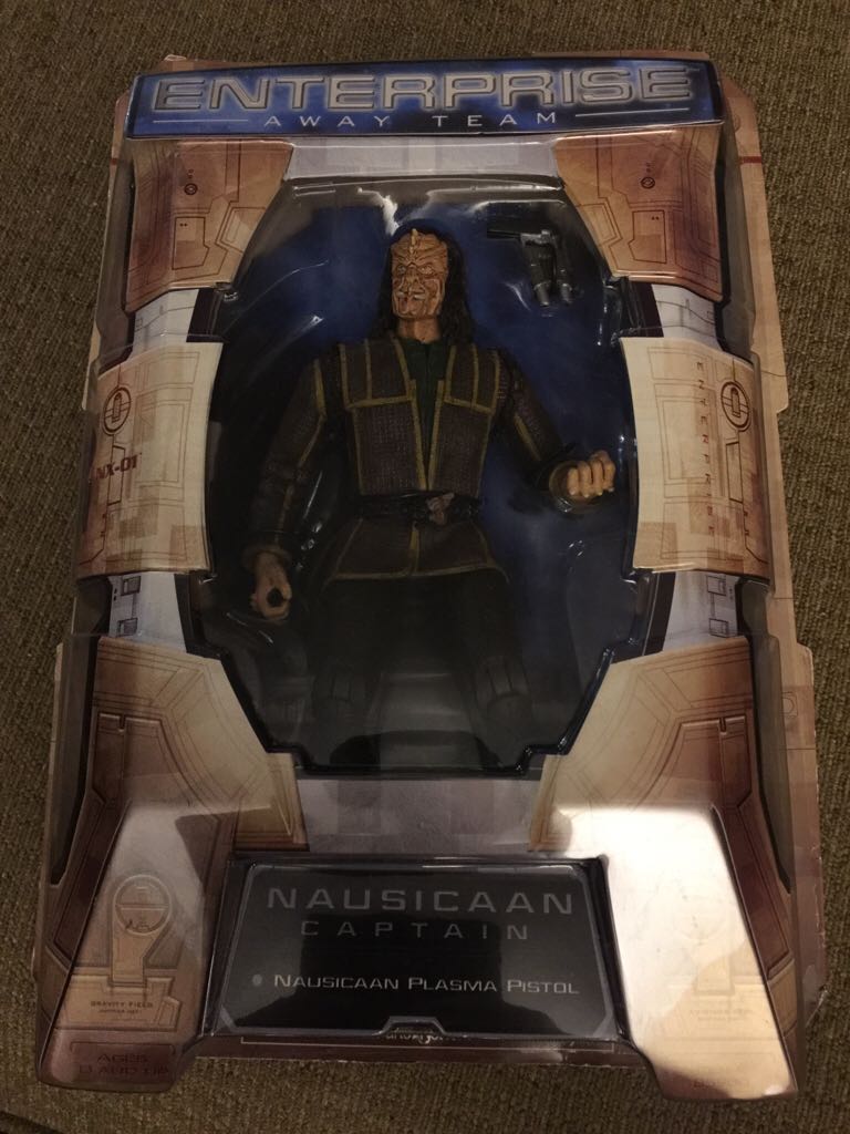 A- Star Trek Enterprise Nausicaan Captain - Art Asylum (Star Trek Enterprise - Away Team) action figure collectible [Barcode 687203859064] - Main Image 1