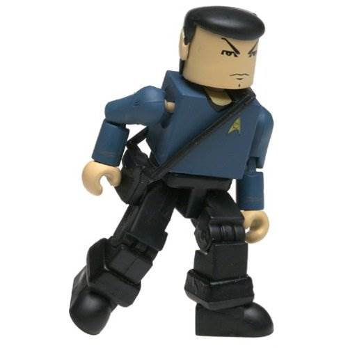 Star Trek Mini mates Mr Spock - Art Asylum (Star Trek) action figure collectible [Barcode 687203874517] - Main Image 2