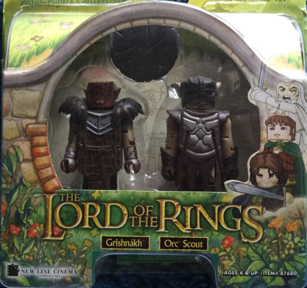 Grishnakh And Orc Scout - Art Asylum (The Lord Of The Rings) action figure collectible [Barcode 687203876894] - Main Image 2