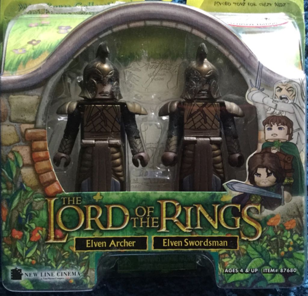 Elven Archer And Elven Swordsman - Art Asylum (The Lord Of The Rings) action figure collectible [Barcode 687203876993] - Main Image 2