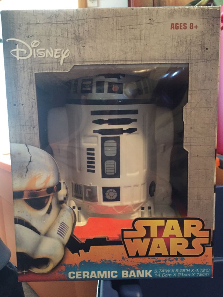 R2-D2 Ceramic Bank - Starpoint (Star Wars Novelty Item) action figure collectible [Barcode 688955707184] - Main Image 1