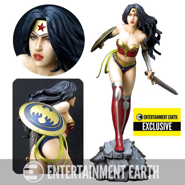 Yamato USA: Fantasy Figure Gallery: Wonder Woman Statue (Entertainment Earth Exclusive) - Yamato USA (DC Comics) action figure collectible [Barcode 693904350908] - Main Image 2