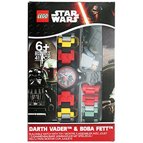 BOBA FETT & DARTH VADER Watch - Lego (Star Wars) action figure collectible [Barcode 696055259328] - Main Image 2