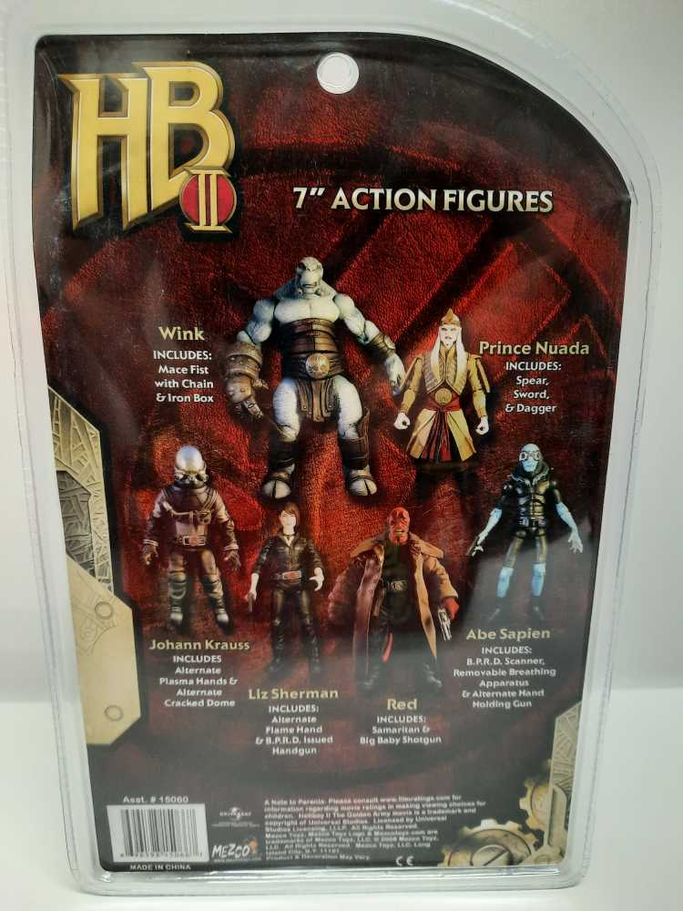 Hellboy 2: Wink - Mexco Toys (Hellboy 2: 8”) action figure collectible [Barcode 696198150667] - Main Image 2