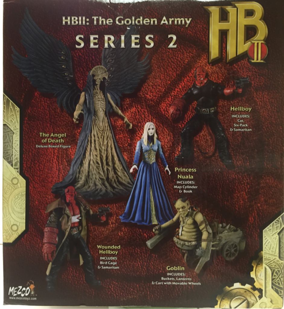 Hellboy 2 Angel Of Death 12” - Mezco Toys (Comic Book Heroes) action figure collectible [Barcode 696198150834] - Main Image 2